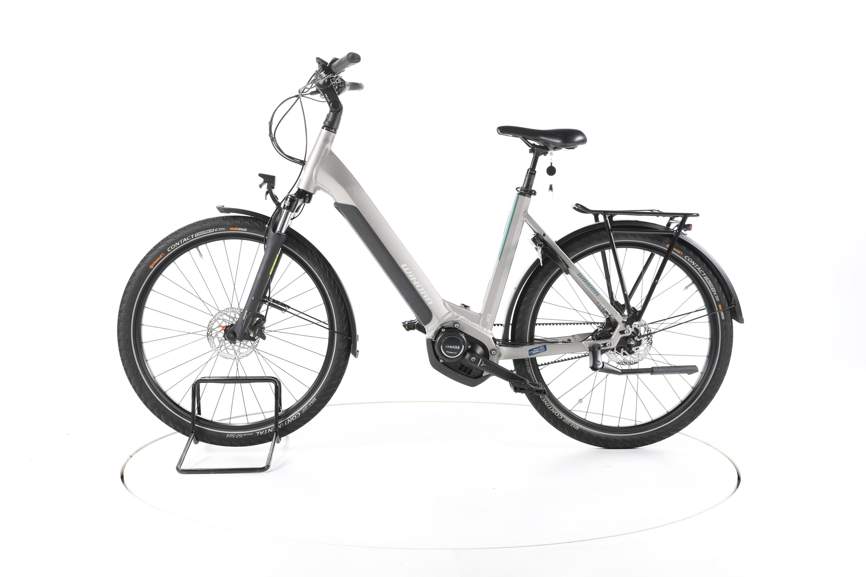 Second Life - Winora Yucatan R8 City E-Bike Niska rama - Bardzo dobry stan 6/7