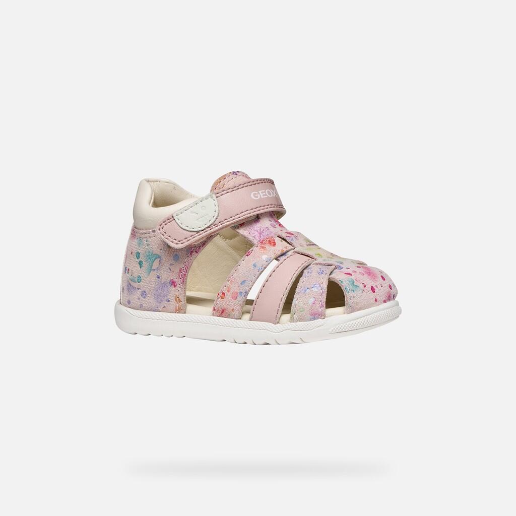 Sandales Bébé Fille SANDAL MACCHIA BABY GIRL Rose Clair/Multicolore 4/7