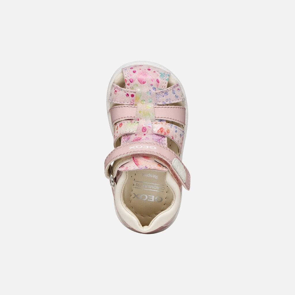 Sandales Bébé Fille SANDAL MACCHIA BABY GIRL Rose Clair/Multicolore 7/7