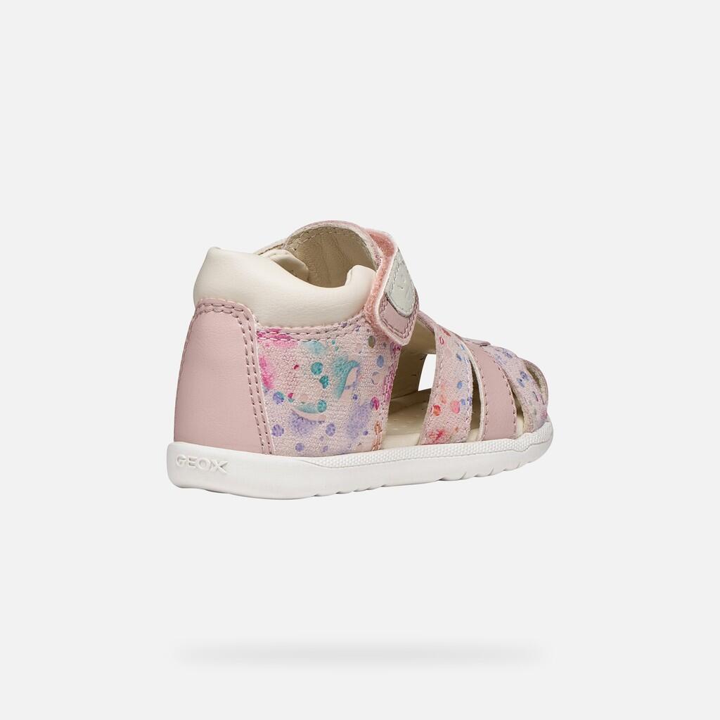 Sandales Bébé Fille SANDAL MACCHIA BABY GIRL Rose Clair/Multicolore 6/7