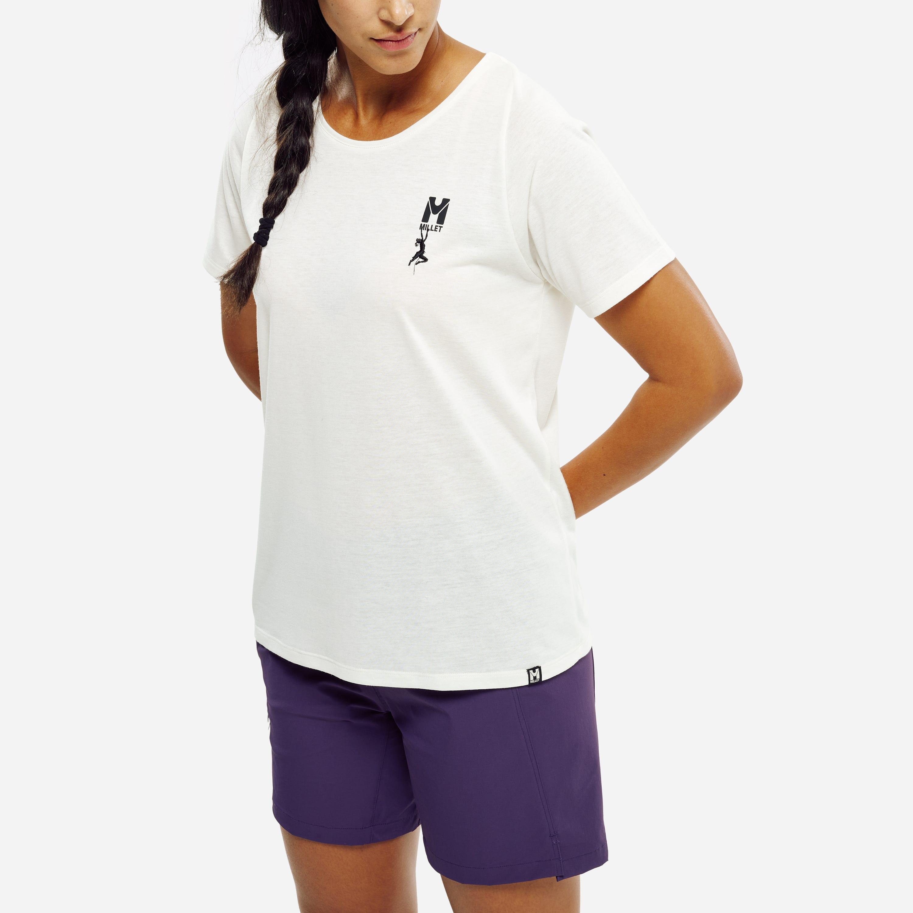 T-Shirt Escalade pour femme CIMAÏ NATURAL 3/4
