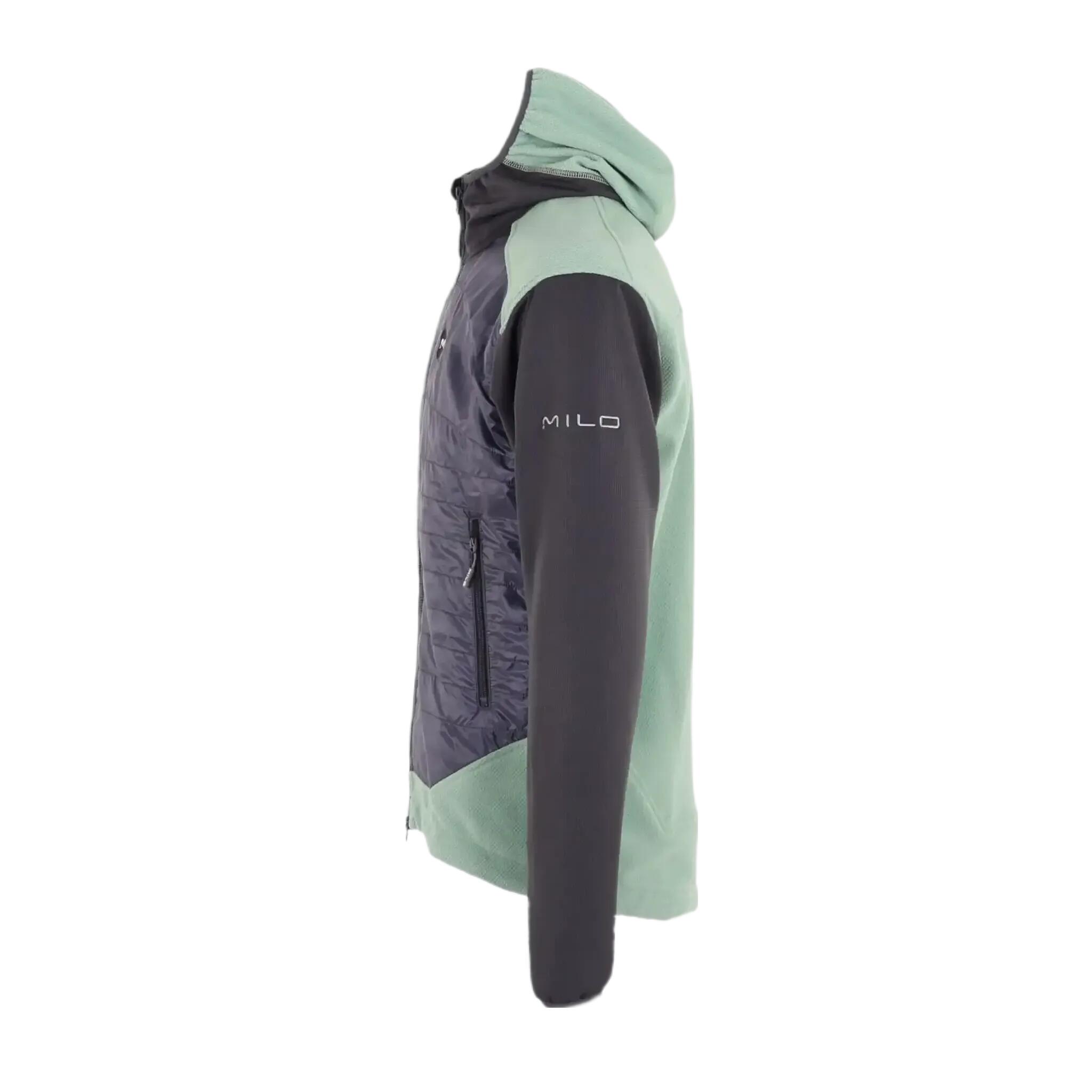 Techniczna hybrydowa kurtka męska Milo Nafo green - XL 3/6