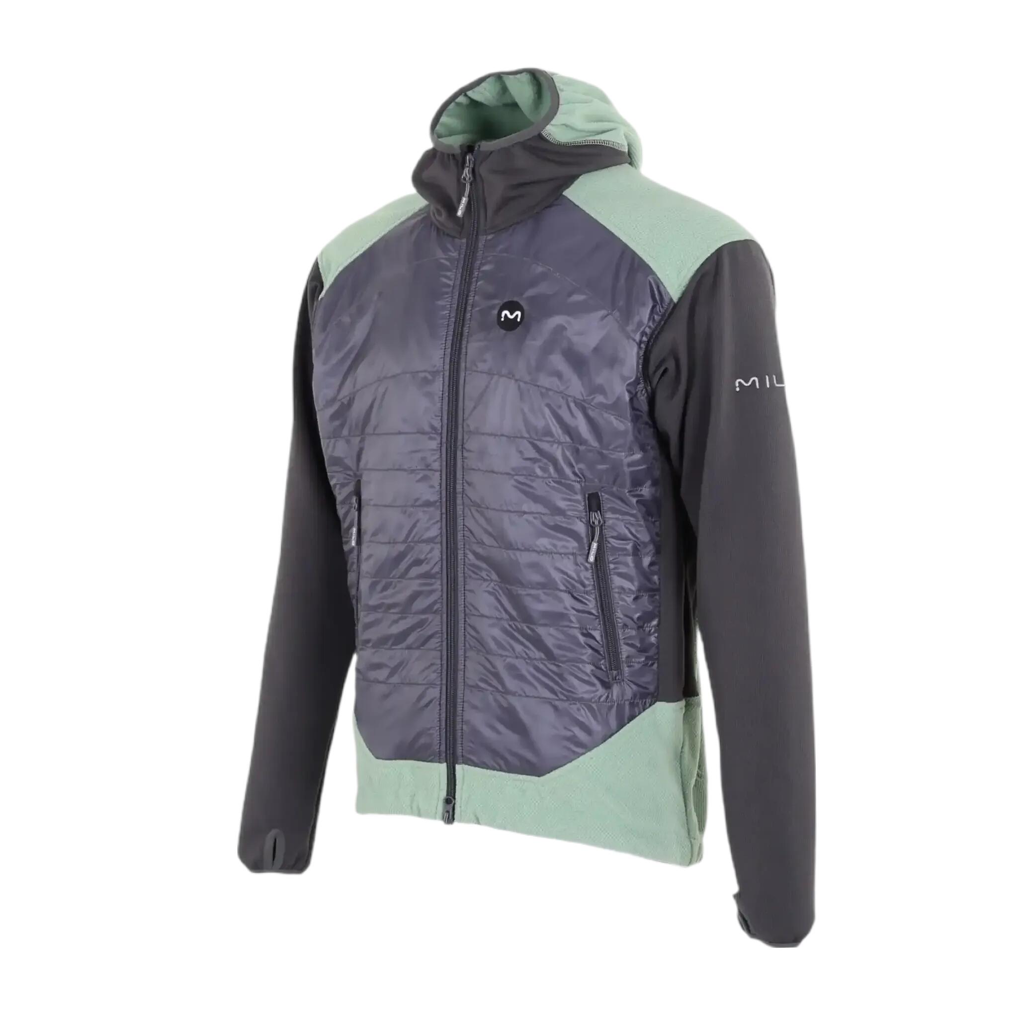 Techniczna hybrydowa kurtka męska Milo Nafo green - XL 2/6