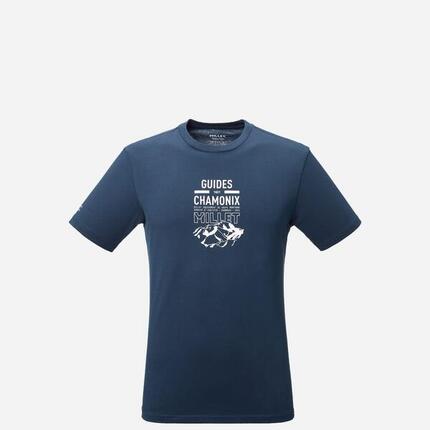Camiseta Escalada Hombres COMPAGNIE DES GUIDES CHAMONIX LOGO