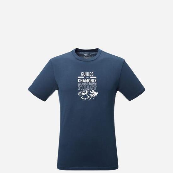 Camiseta Escalada Hombres COMPAGNIE DES GUIDES CHAMONIX LOGO