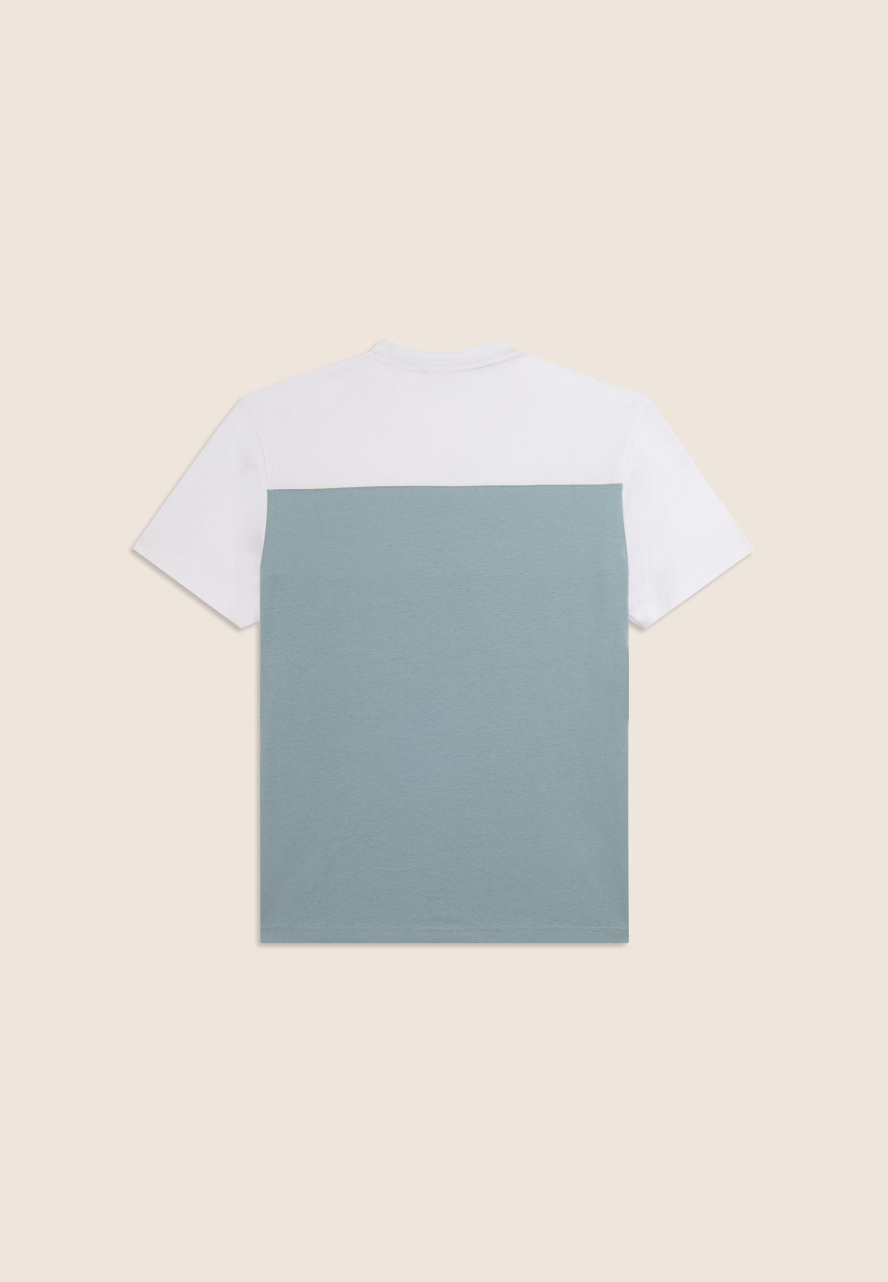 T-shirt colour block con inserto logato 2/3