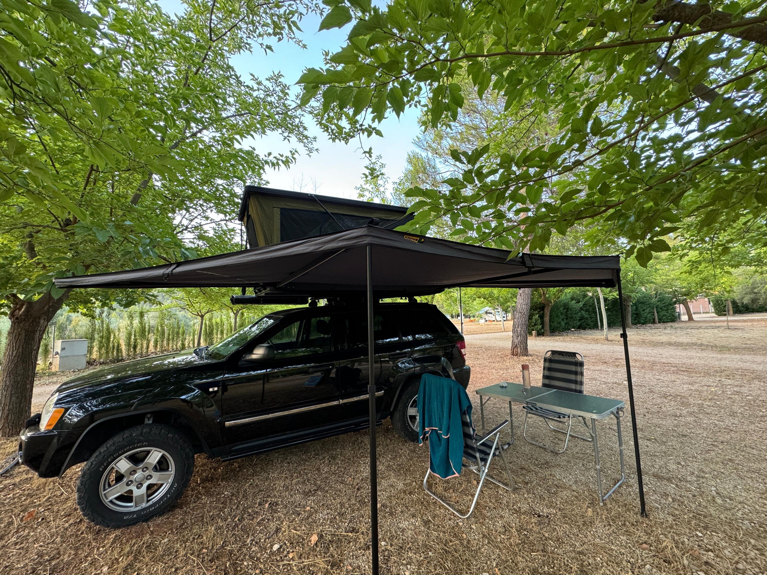Toldo 270 para coche Jovive 6 brazos 2/5