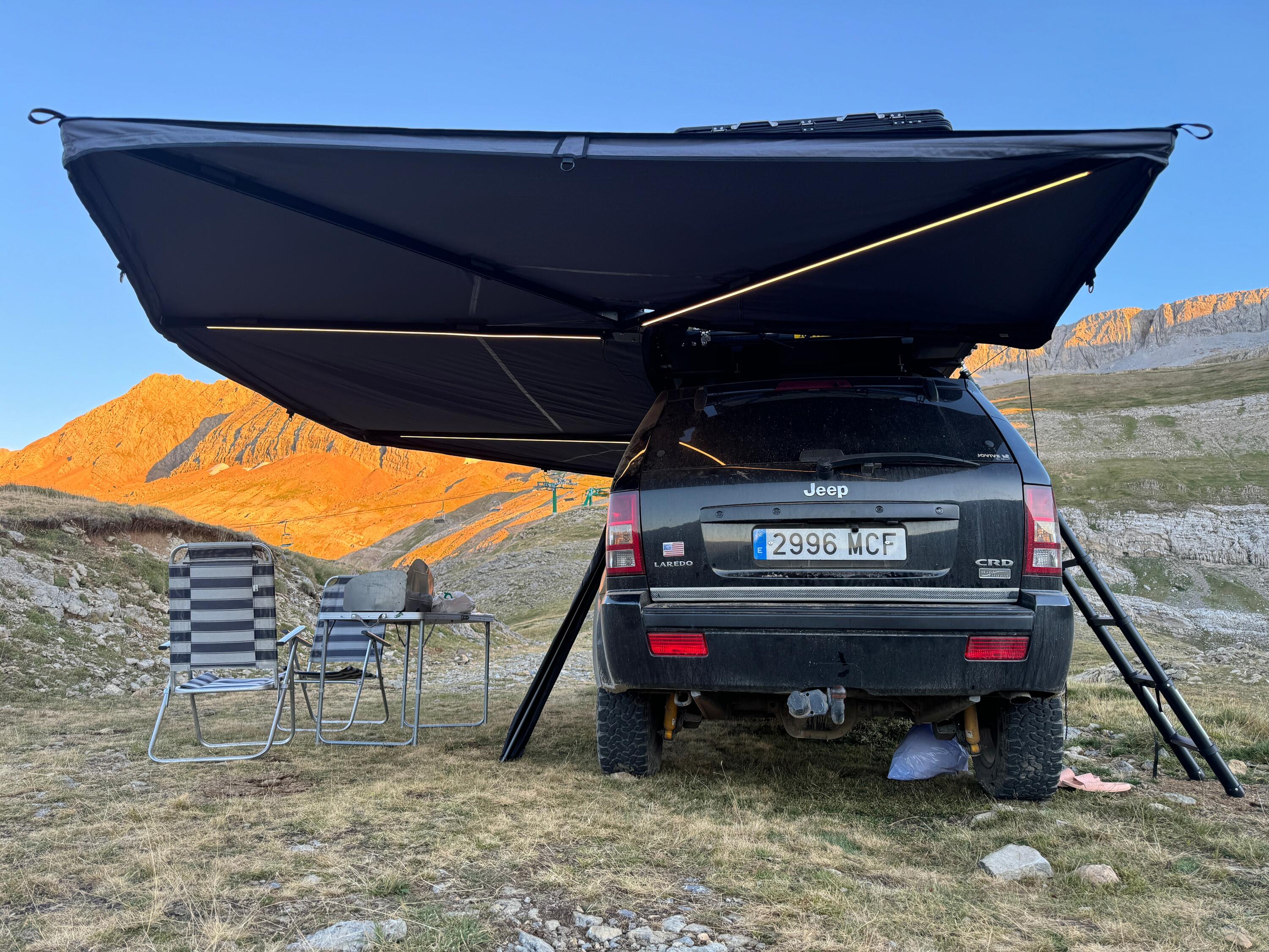 Toldo 270 para coche Jovive 6 brazos 5/5