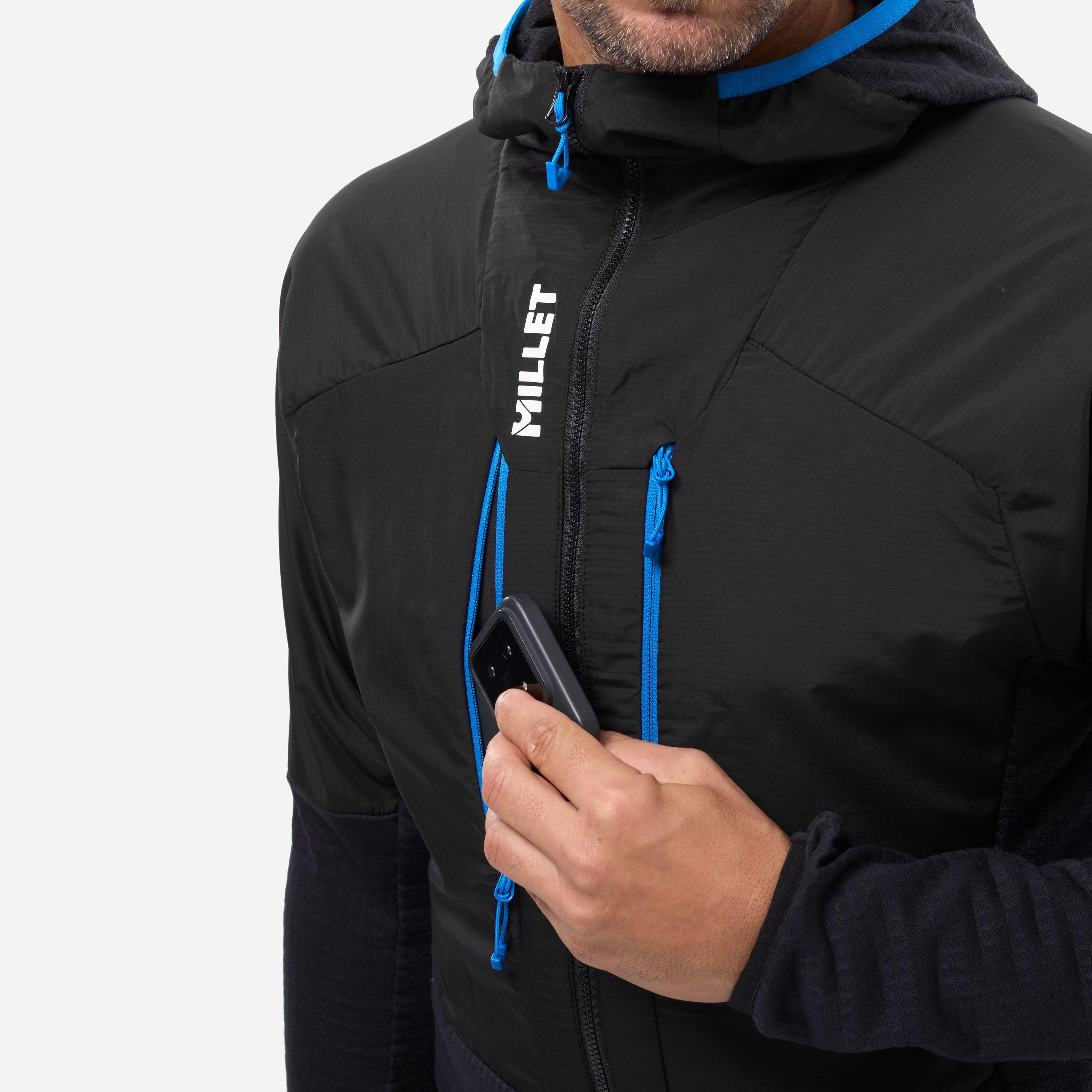 Polaire Randonnée - Trekking pour homme PARMELAN HYBRID HOODIE 4/5