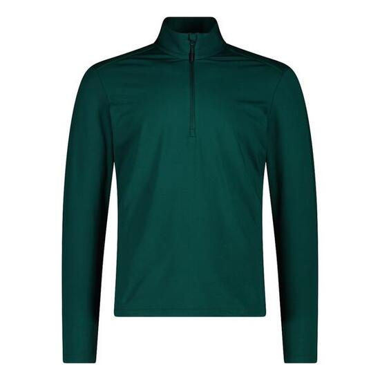 Pullover a collo alto mezza zip in felpa CMP