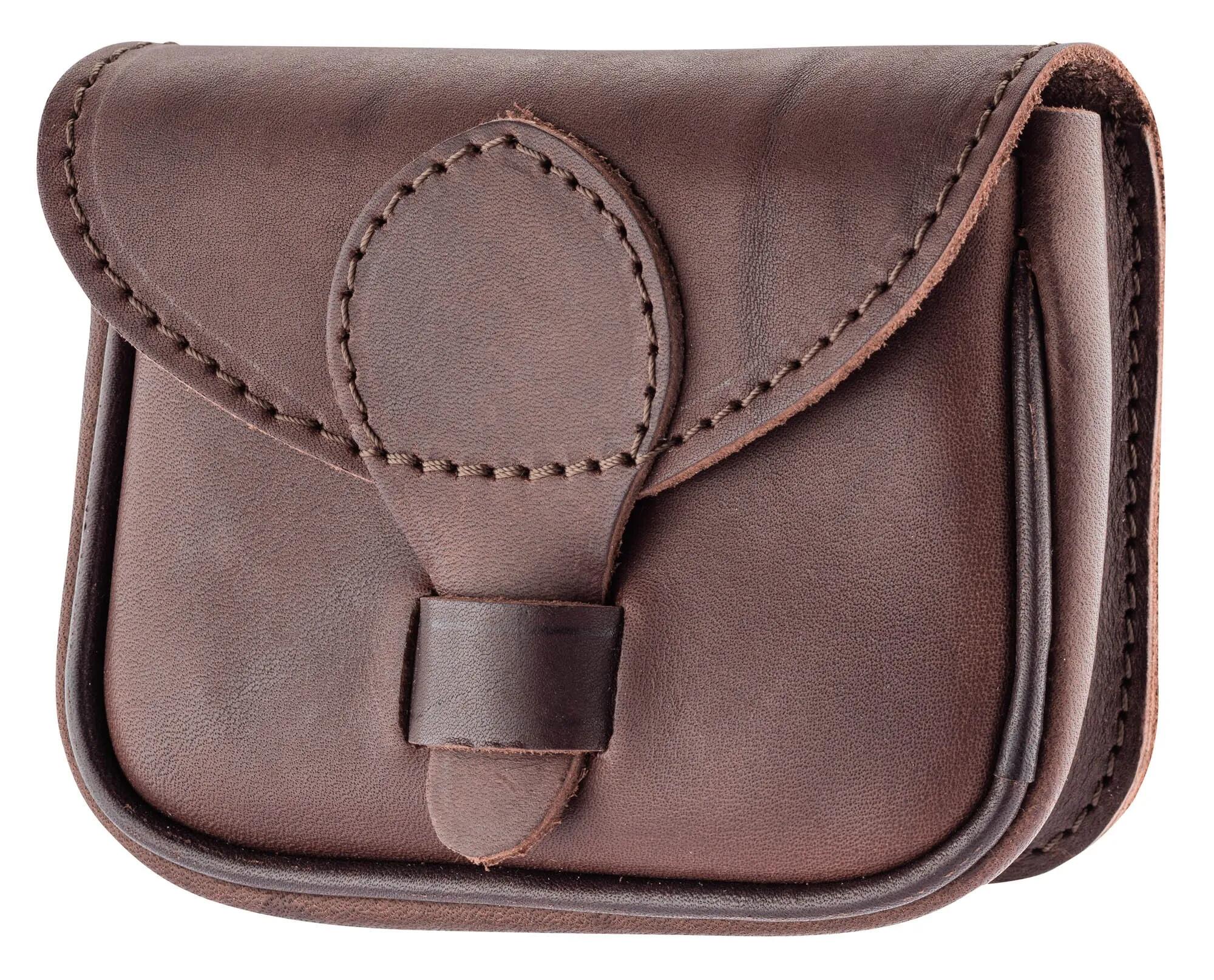 Pochette En Cuir Country Pour 10 Balles De Grande Chasse 1/4