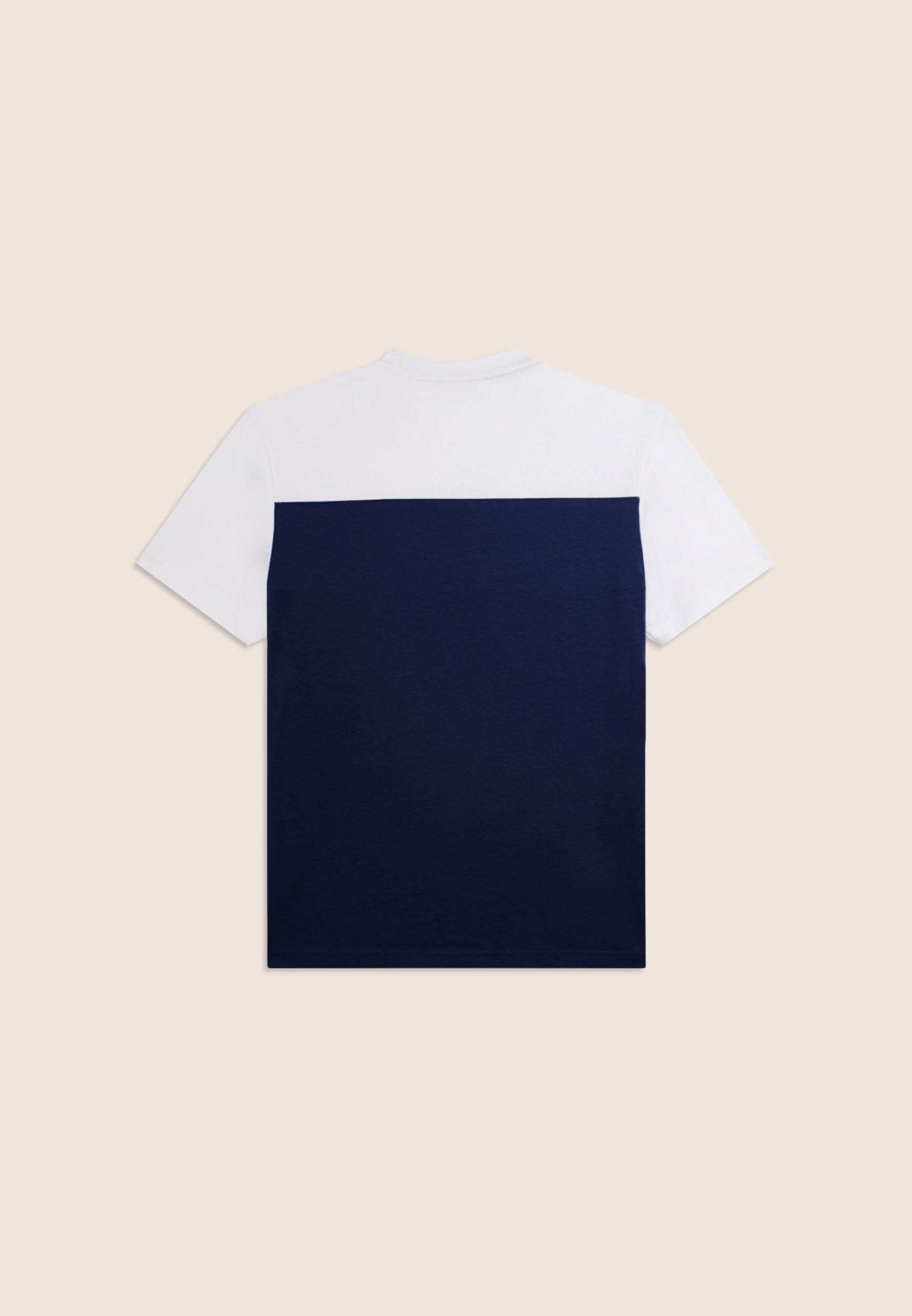 T-shirt colour block con inserto logato 2/3