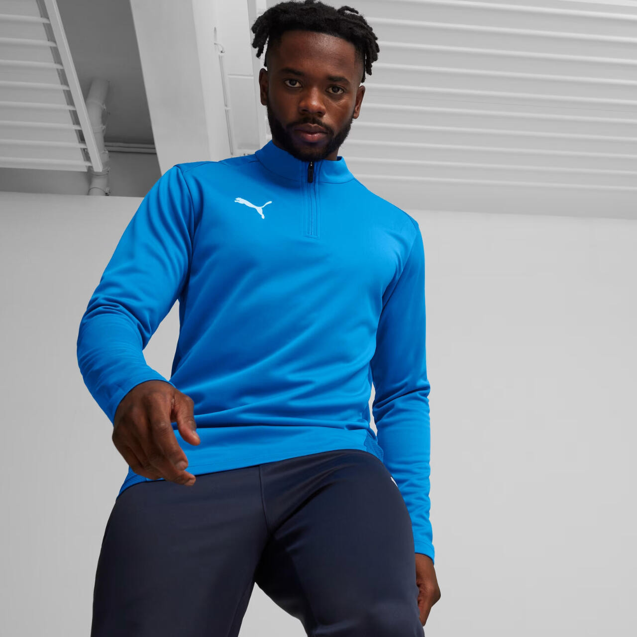 Sweat-shirt pour homme Puma TeamGoal Training 1/4 Zip Top 3/7