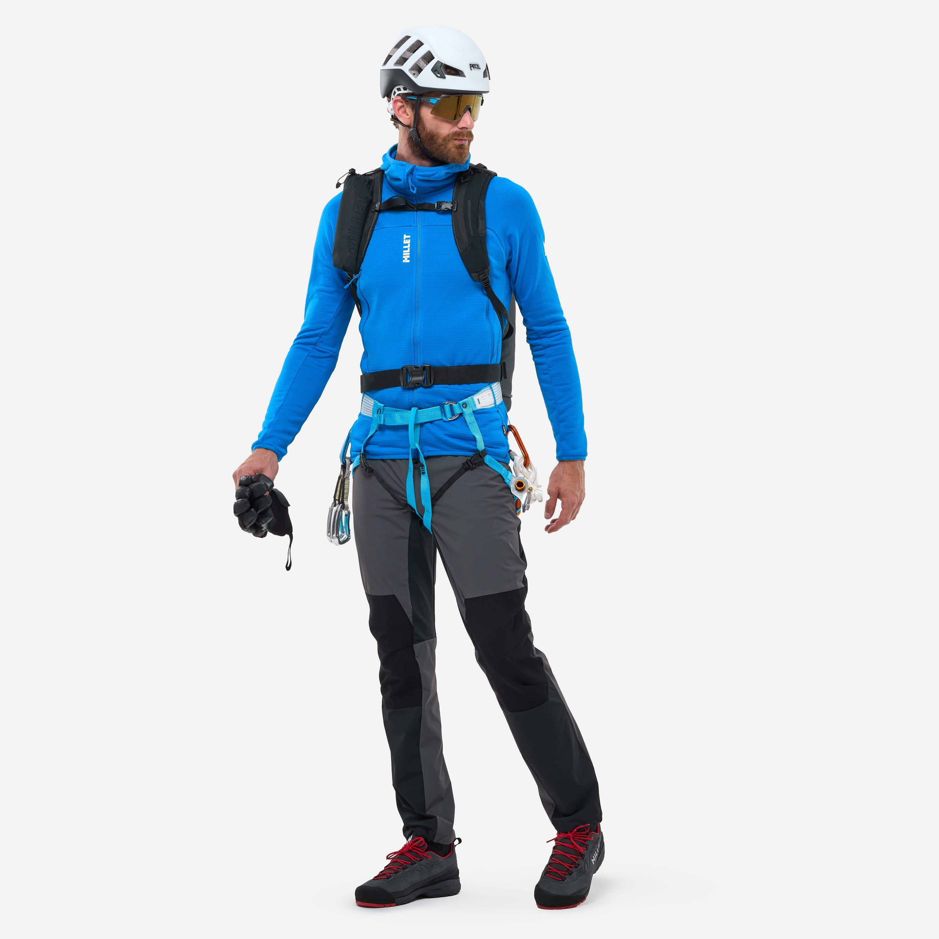 Herren Bergsteigen Fleecejacke  FUSION GRID 2/5