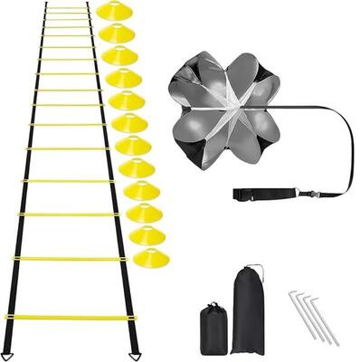 Snelheid agility trainingset ladder schijven weerstand parachute