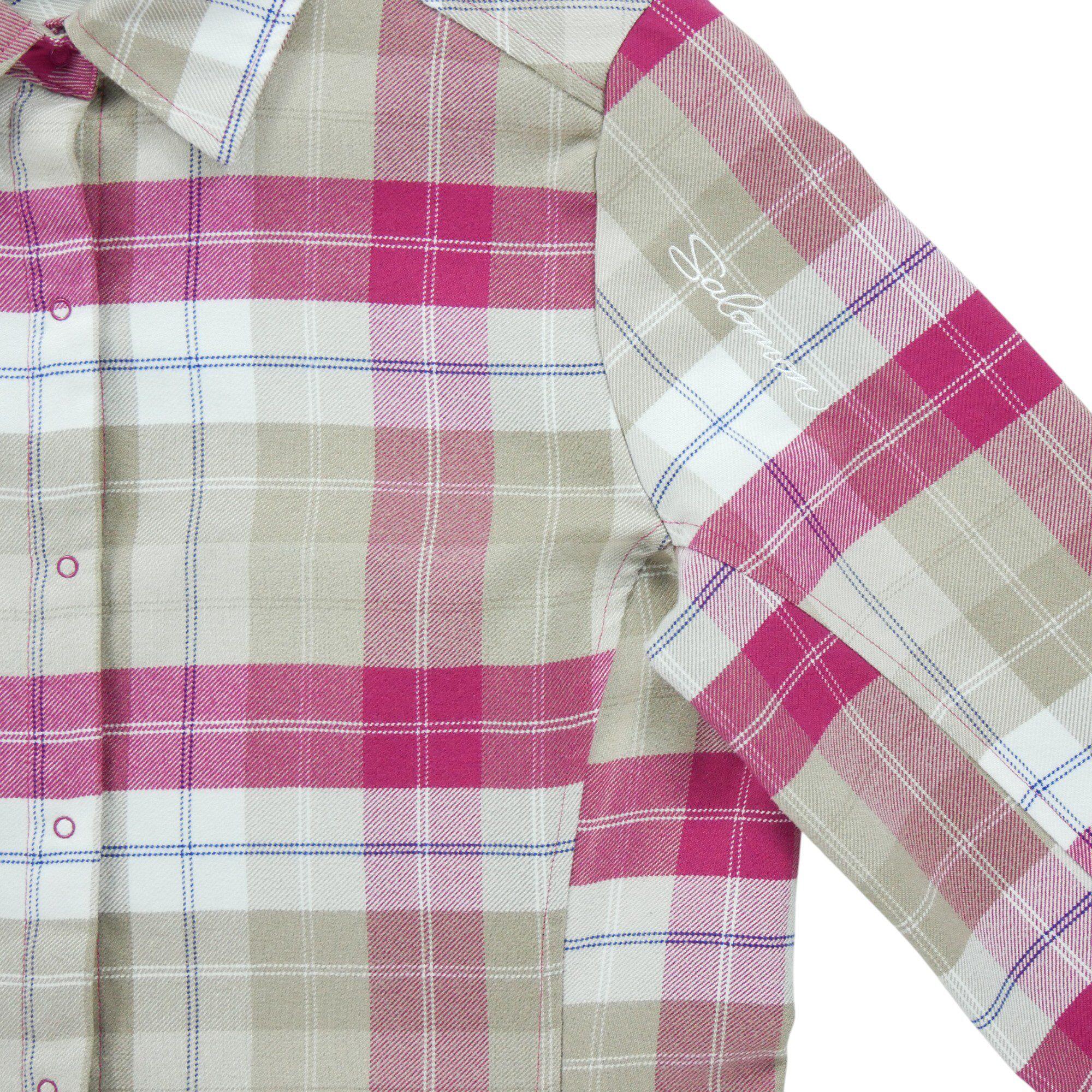 Camisa xadrez relaxada para mulheres 3/7