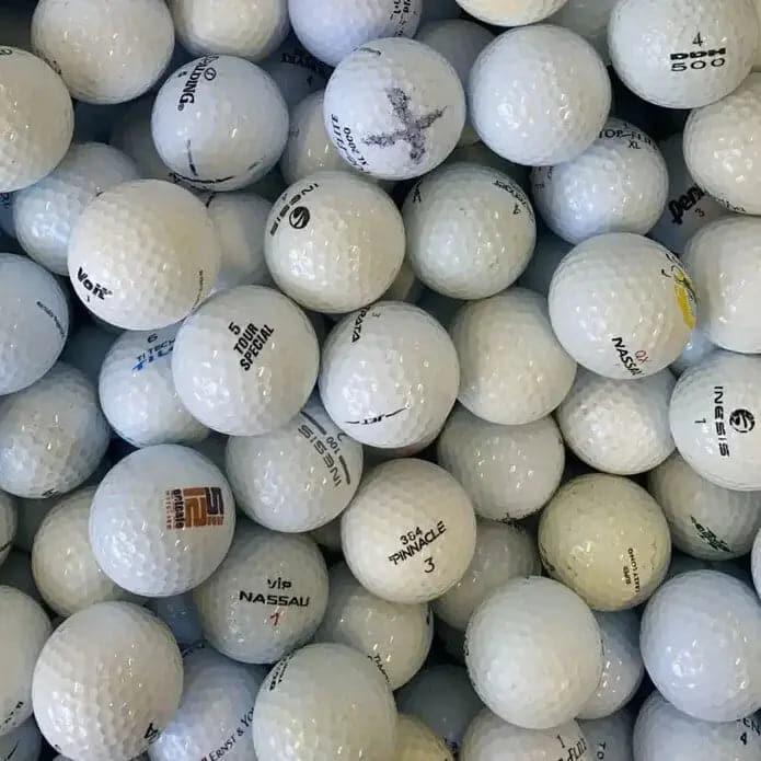 Pack de 100 Lakeballs / Balles de Golf d’Occasion – Mélange de Marques Différent 2/3