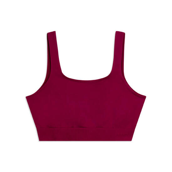 Top Sportivo Seamless con Fascia Sottoseno in costina