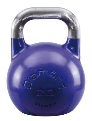 Kettlebell olimpica acciaio [Da competizione impugnatura Ø34mm] 8-36 kg peso pro