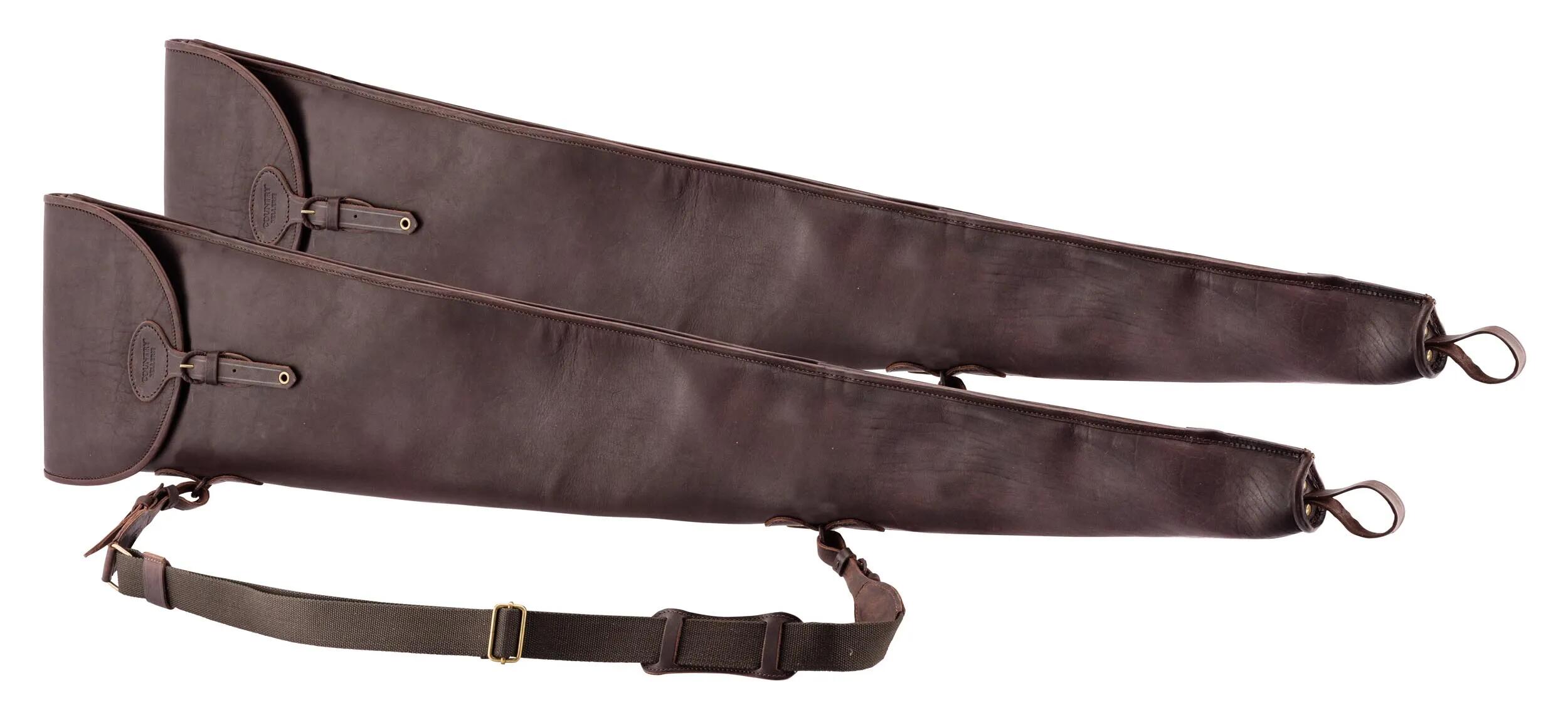 Fourreau Double Country Cuir Pour Fusil 122 Cm 1/6