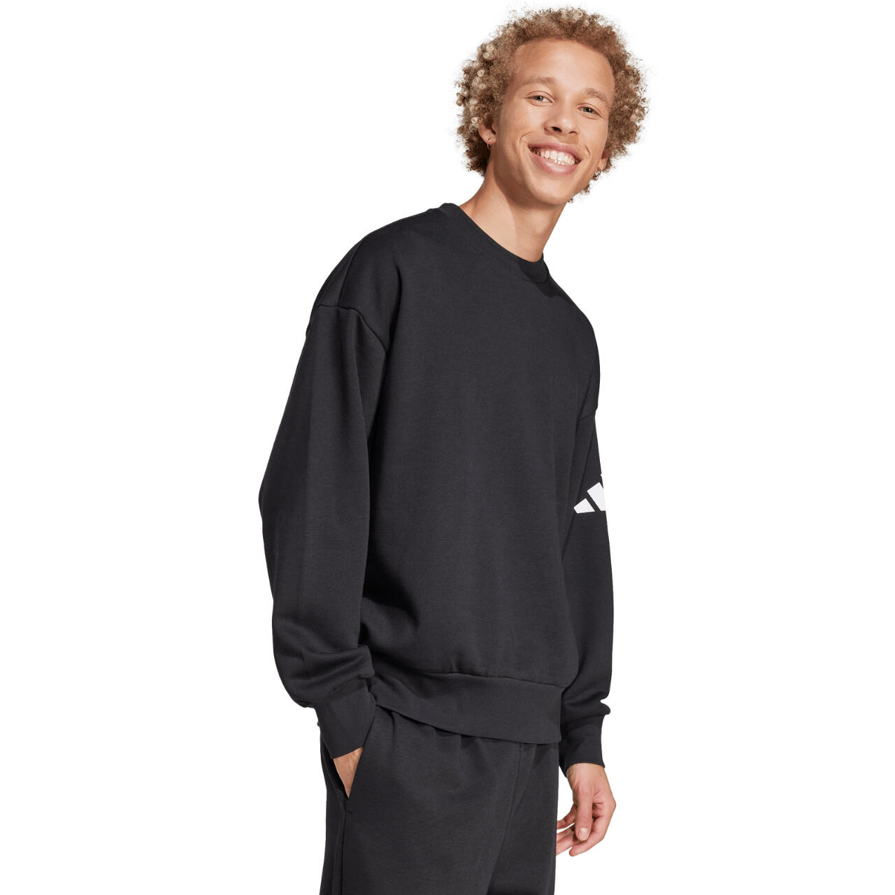 Camisola masculina adidas Essentials Loose Fit 3 Bar Logo 4/6