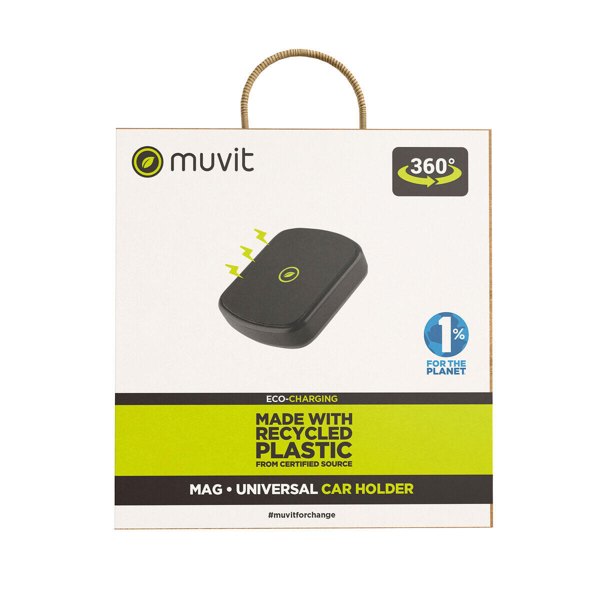 Suporte para Carros MUVIT MCCHL0008 Preto 4/5