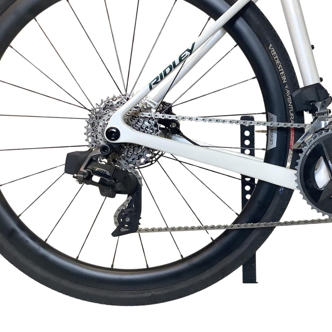Second Life - Vélo de route Ridley Griffin RS Force AXS 2x12v M Blanc 2/6