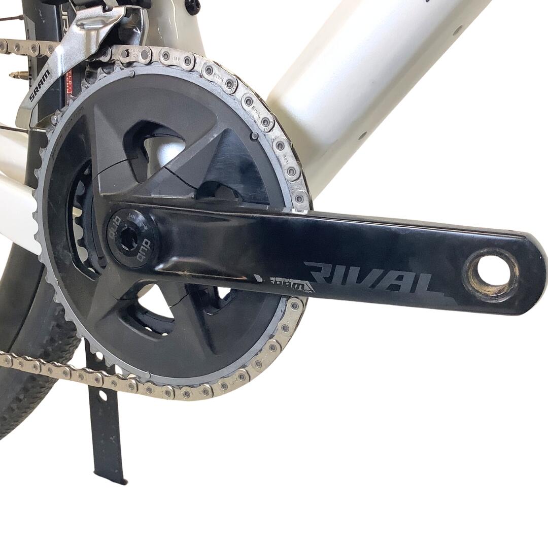 Second Life - Vélo de route Ridley Griffin RS Force AXS 2x12v M Blanc 4/6