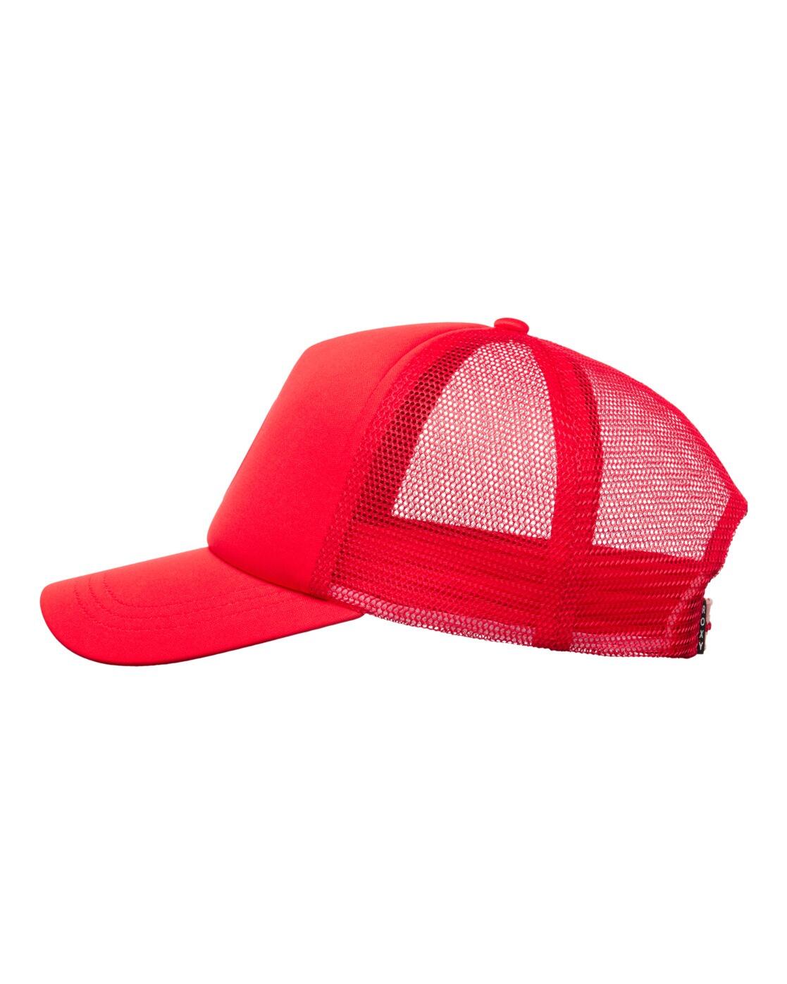 Casquette trucker BRIGHTER DAY Rouge Femme 3/4