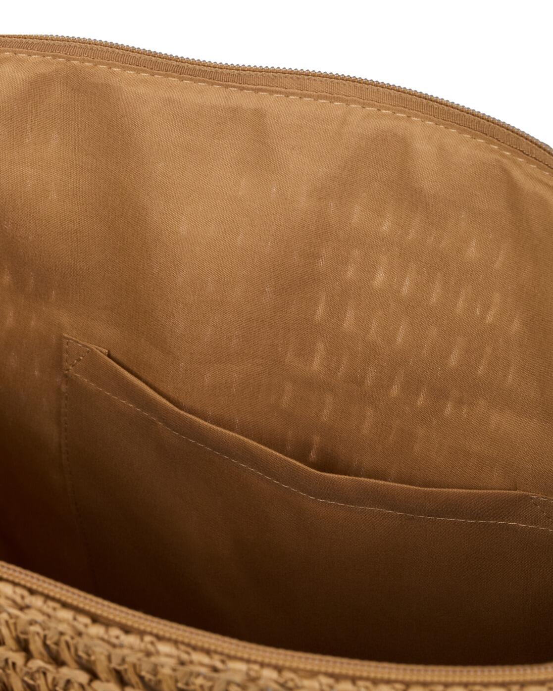 Tote bag IN THE TROPICS Beige Femme 3/4