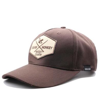 Casquette trucker - 5panneaux -Polyester recyclé /Adulte /Taille unique(Marron)