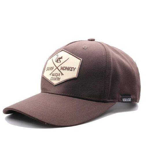 Casquette trucker - 5panneaux -Polyester recyclé /Adulte /Taille unique(Marron)