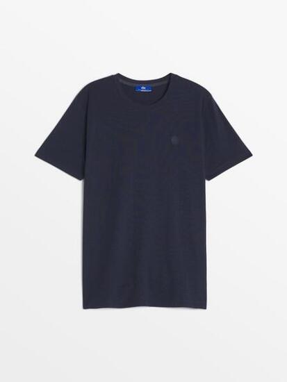 T-shirt manches courtes homme PIERETEE Marine 1973