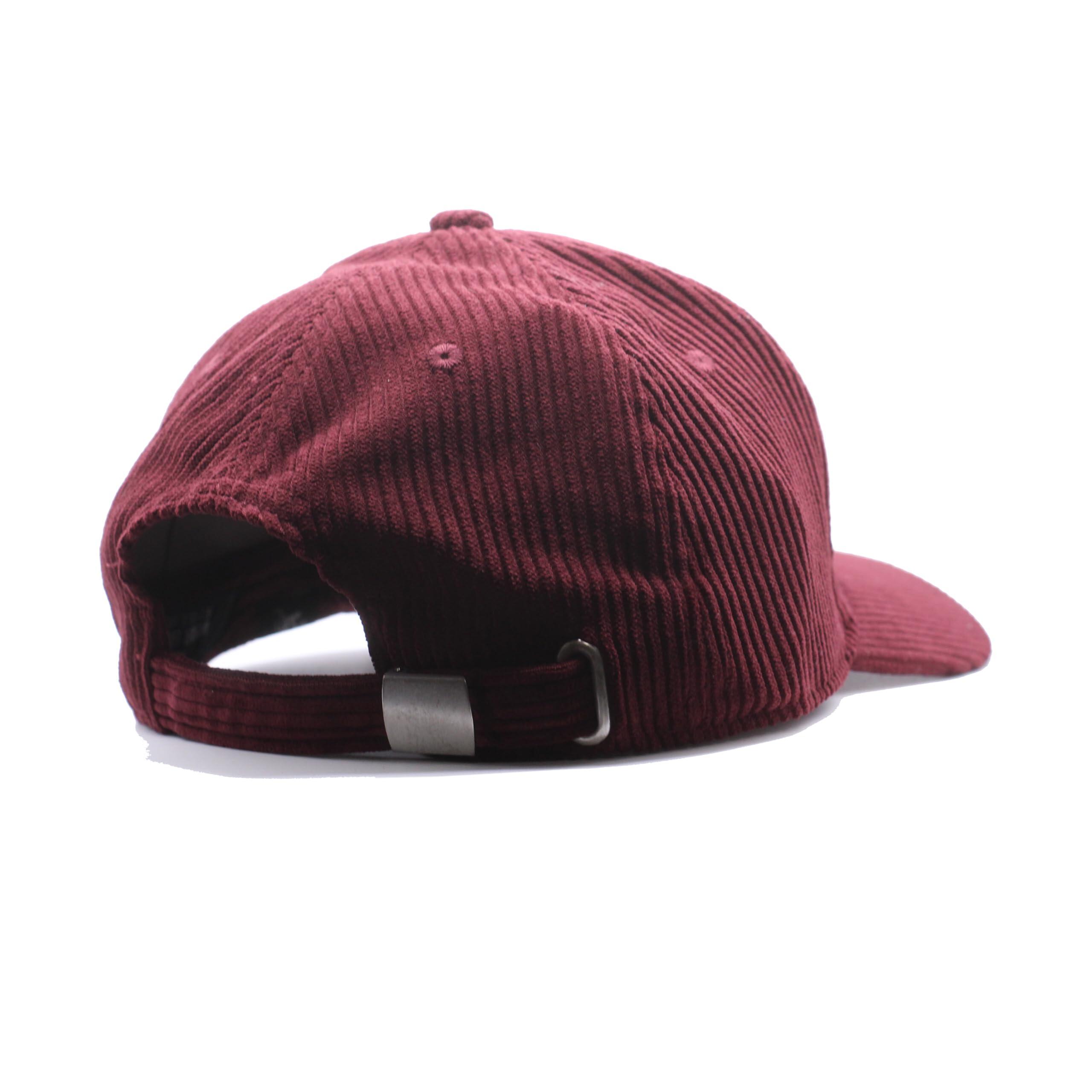 Gorra Béisbol - Pana - Reciclado / Adulto / Talla única (Granate) 2/6