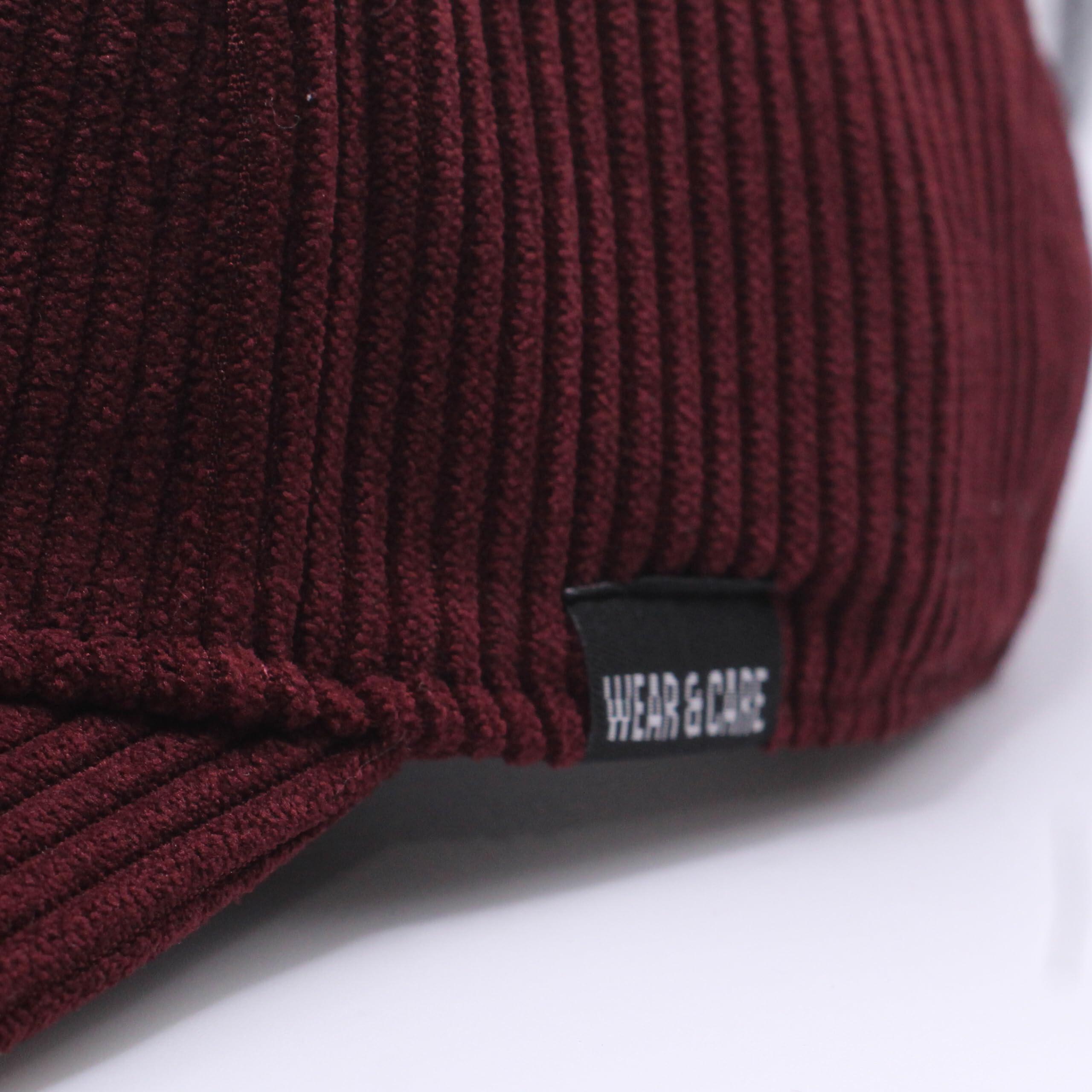 Gorra Béisbol - Pana - Reciclado / Adulto / Talla única (Granate) 6/6