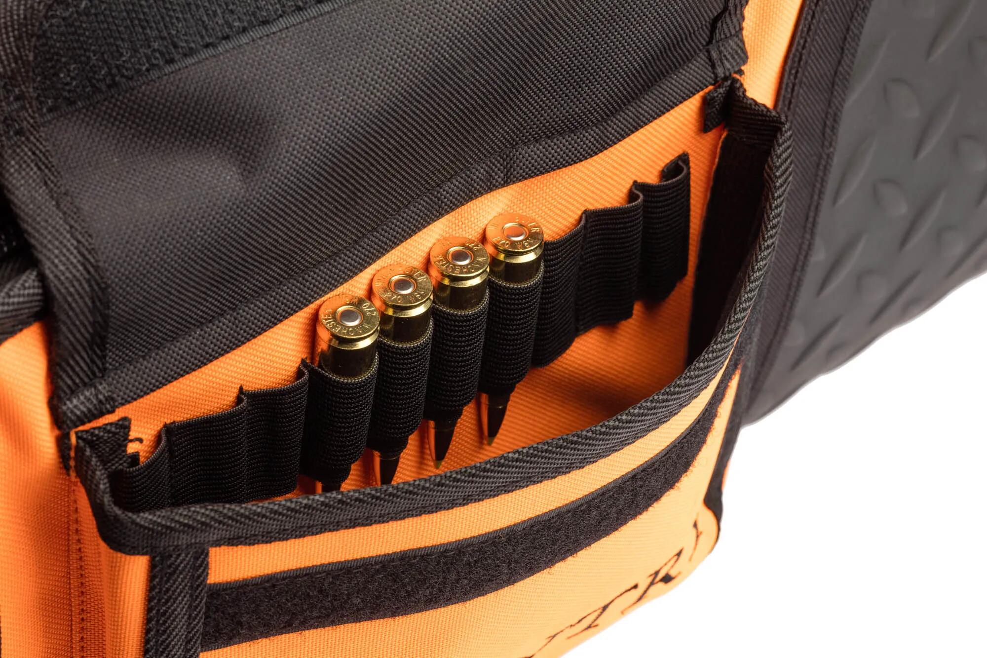 Fourreau En Cordura Pour Carabine Avec Lunette Orange Et Noir 4/5