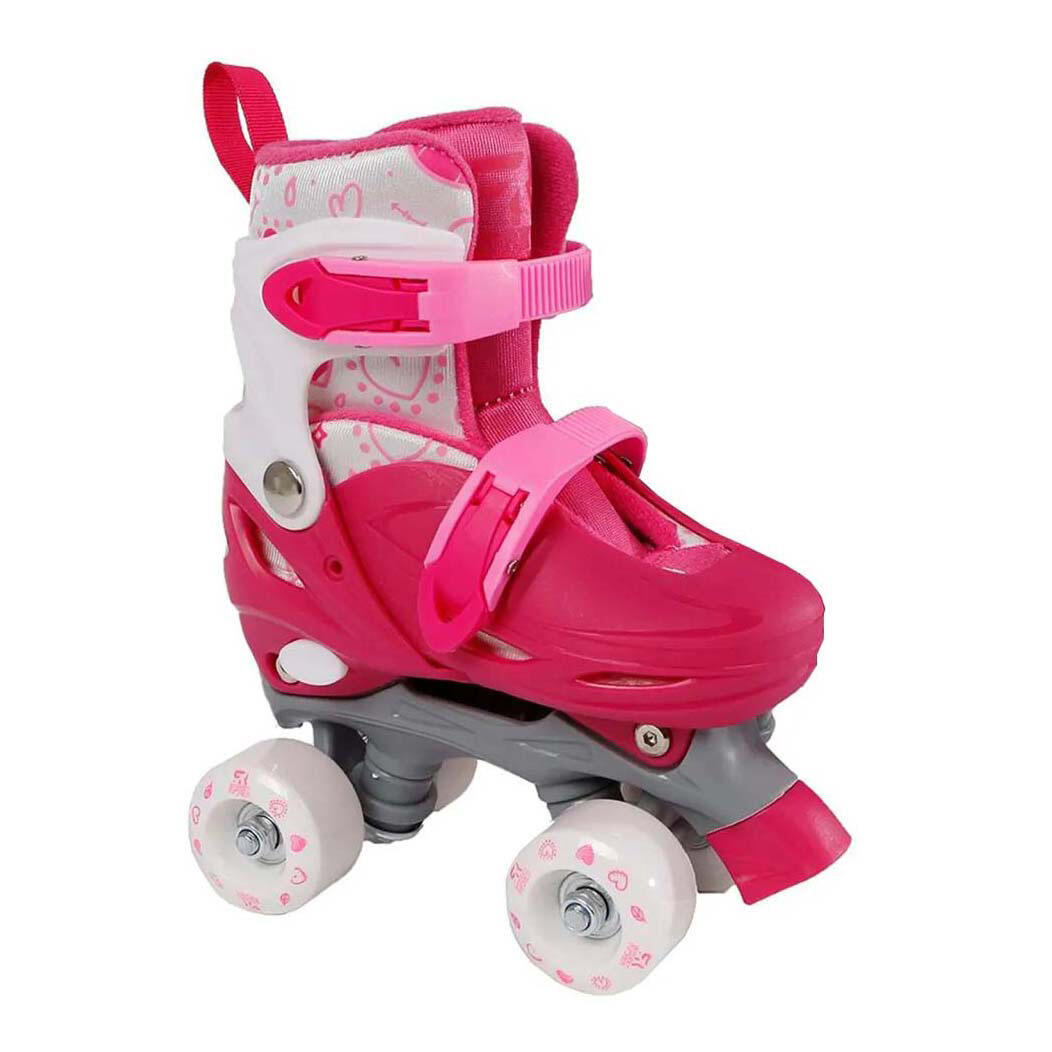 Street Rider Patins ajustáveis 31-34 rosa 3/3