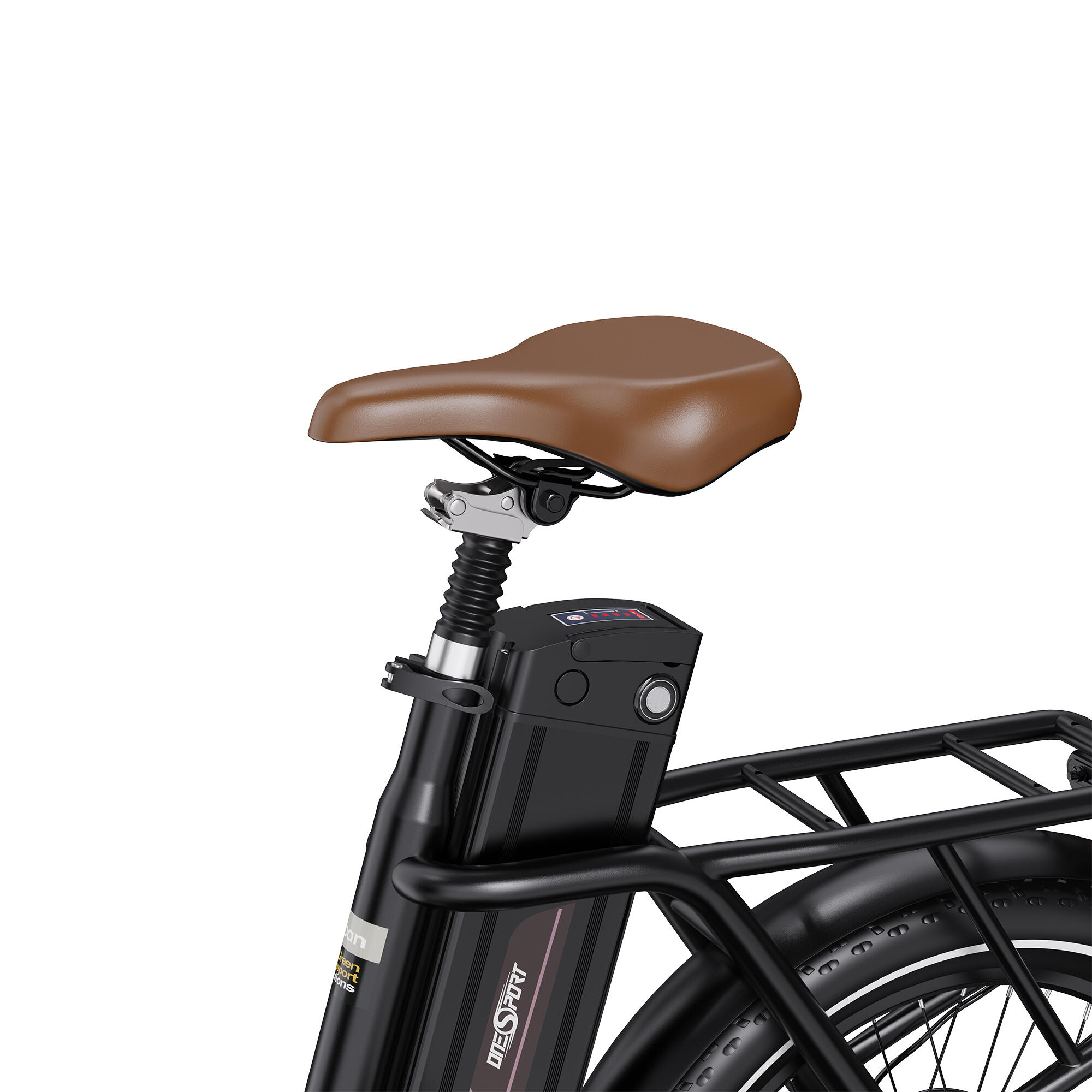 Opvouwbare stads-e-bike 48V 250W motor Compact & Lange actieradius 5/7