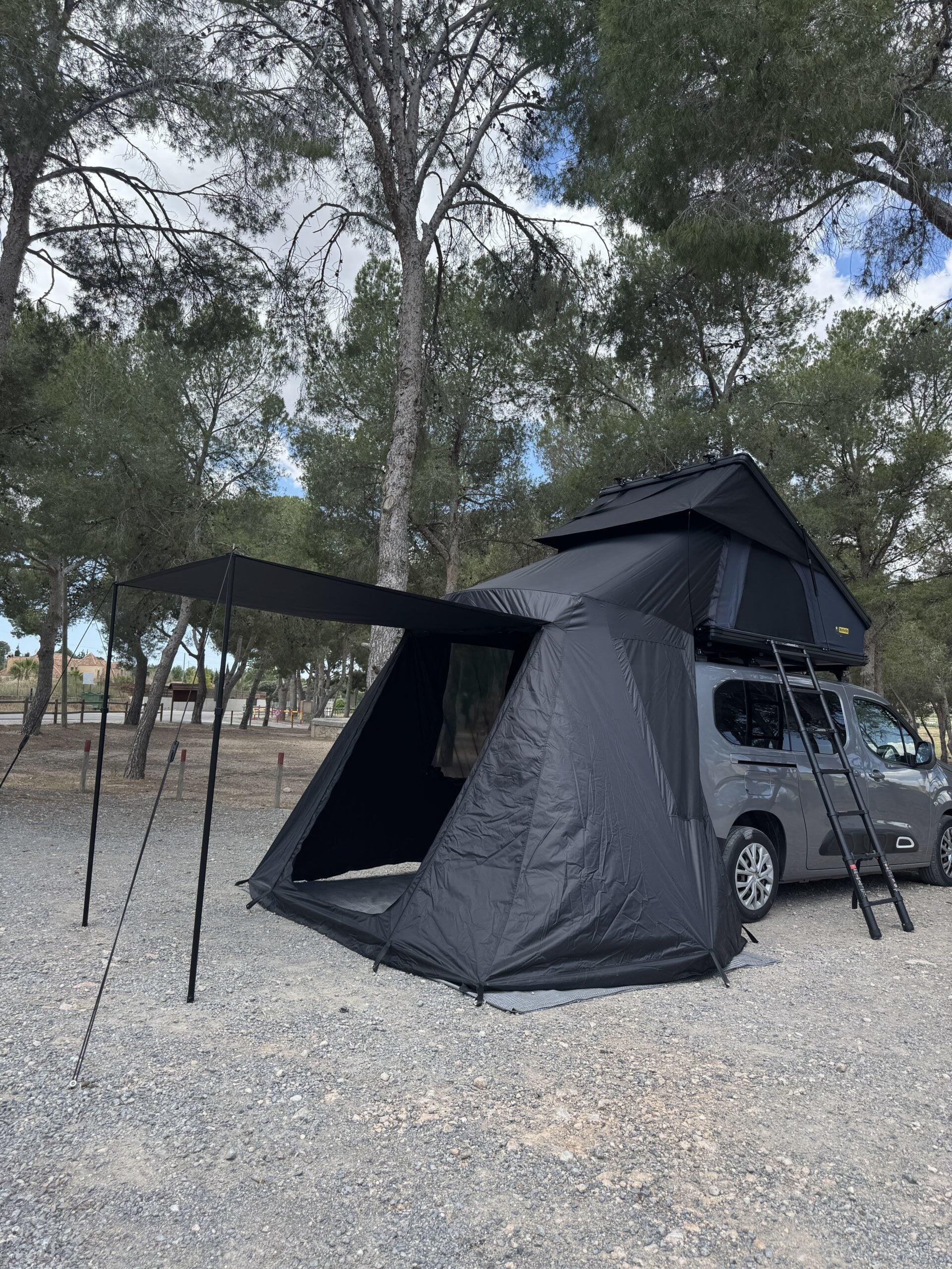 Avance tienda techo coche Jovive Slim 2/4