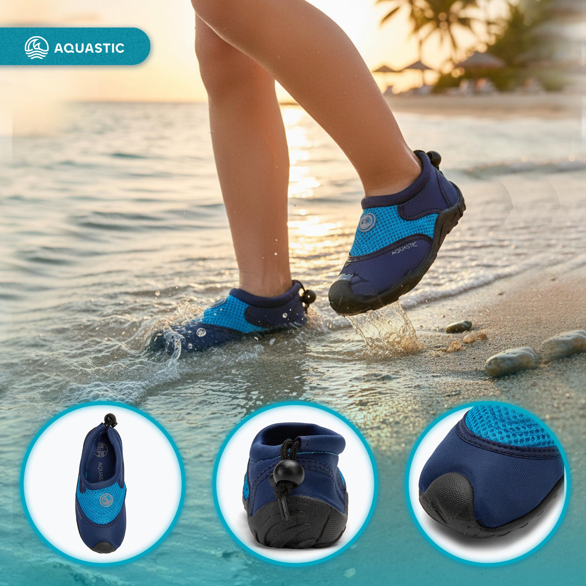 Buty do wody dziecięce AQUASTIC Kea 3/7