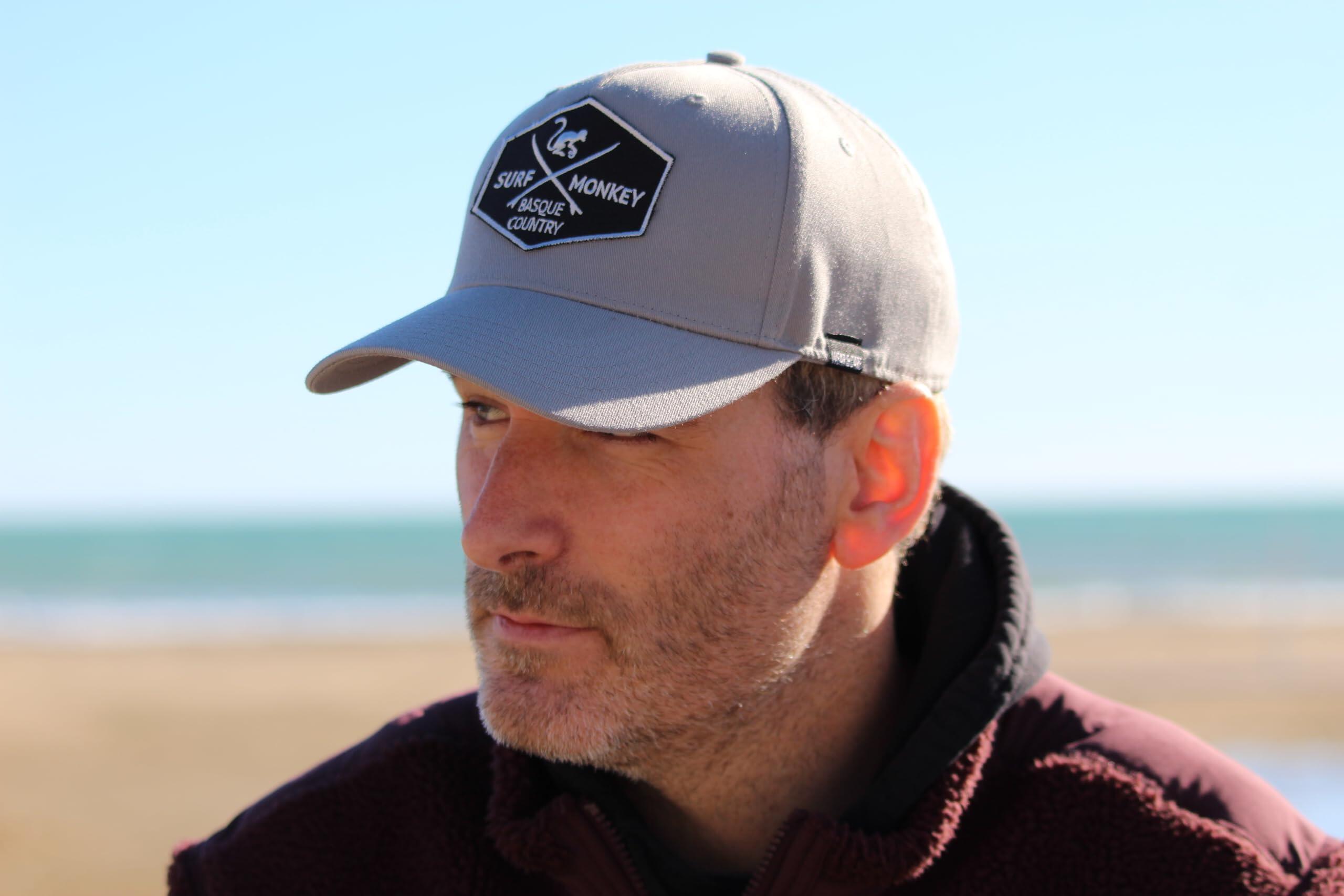 Gorra Trucker - 5 Paneles -Poliéster Reciclado /Adulto /Talla única(Gris) 4/5