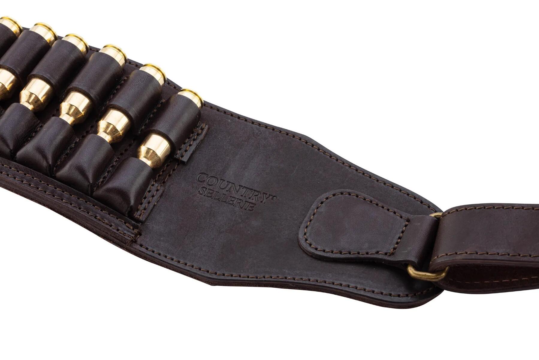 Cartouchiere Country Cuir Gras 21 Balles 2/5