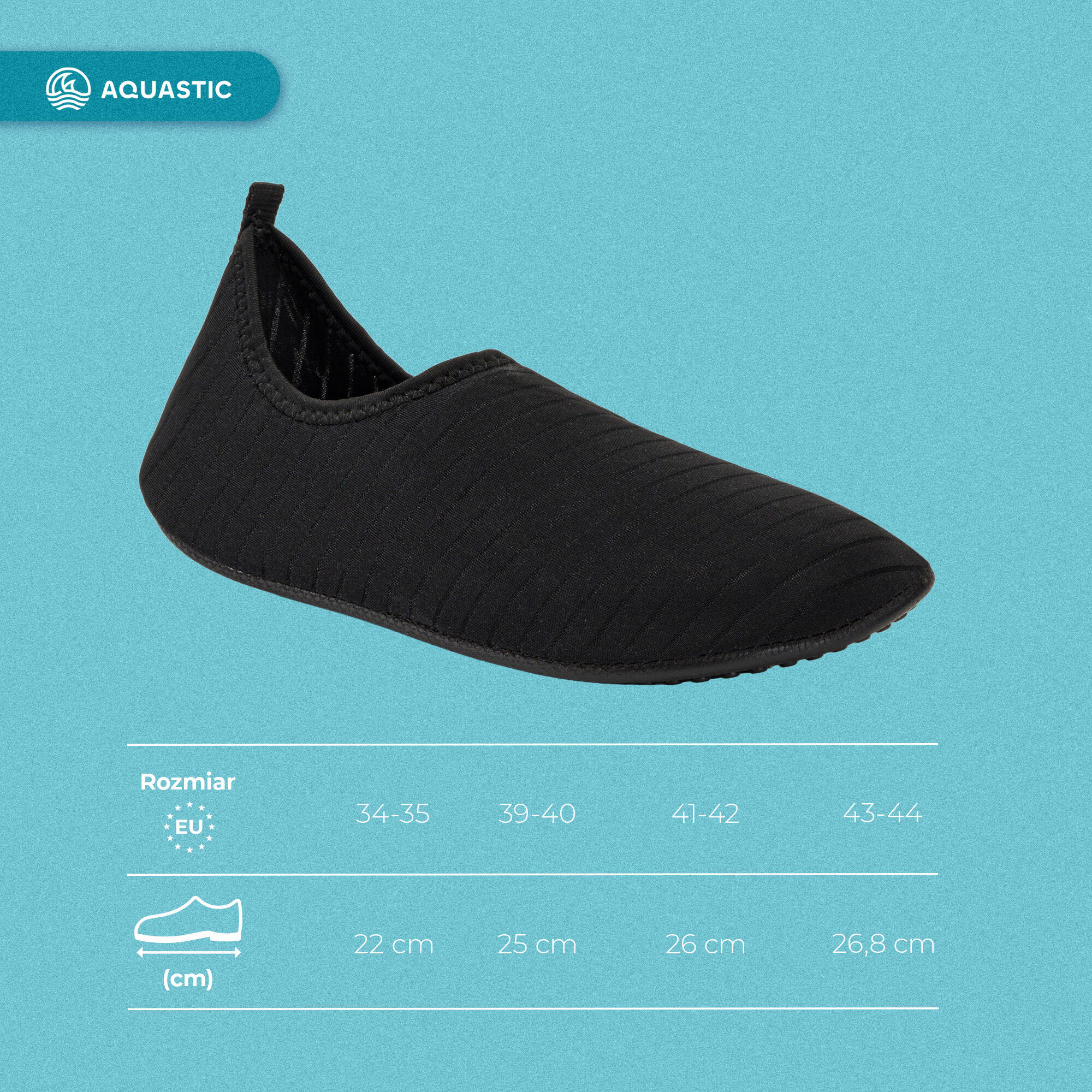 AQUASTIC Zapatos de agua Aqua BS002 2/7