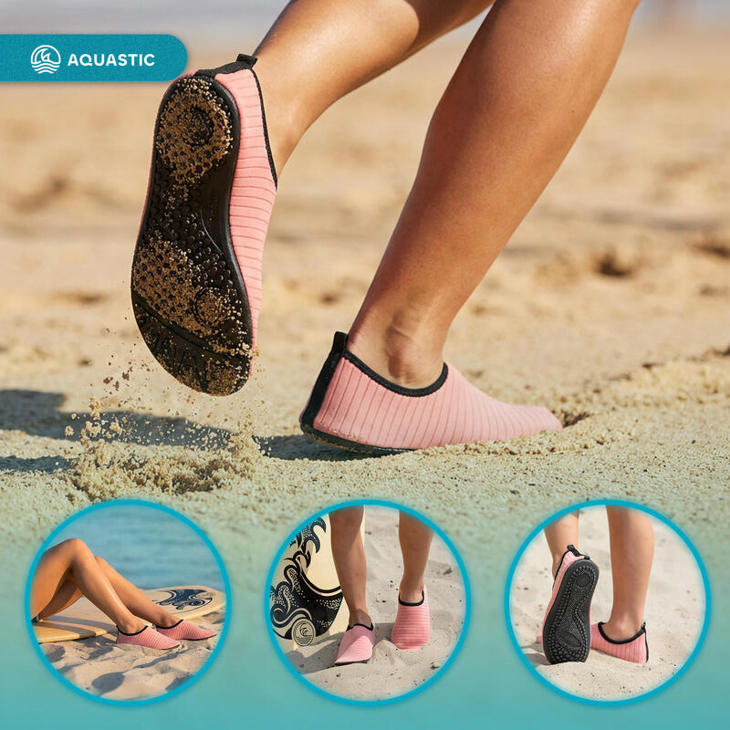 Aquashoes Scufundări Papuci Aqua Roz