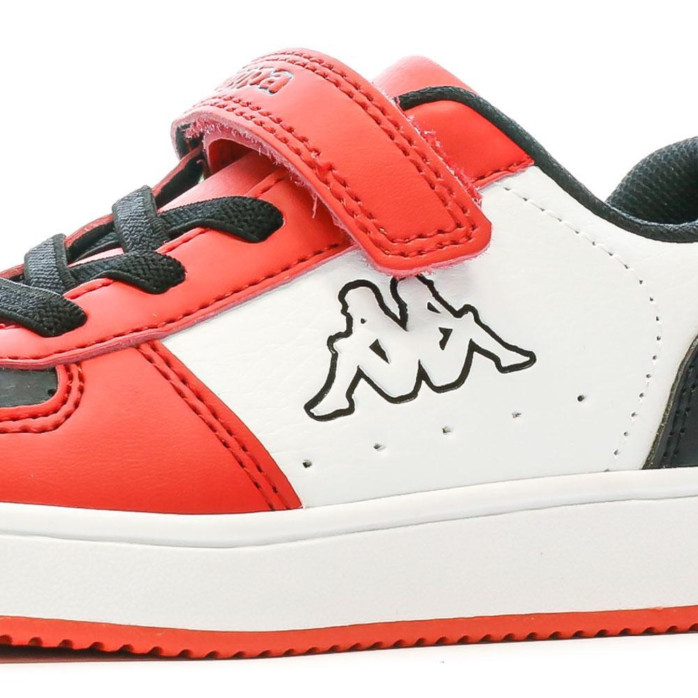 Zapatillas Kappa Malone Blancas/Rojas para Niño 7/7