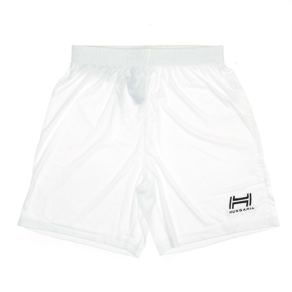 Men's Hungaria Premium White Rugby Shorts