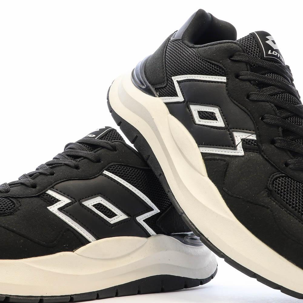 Zapatillas Lotto Twenty6 Negras/Blancas para Hombre 7/7