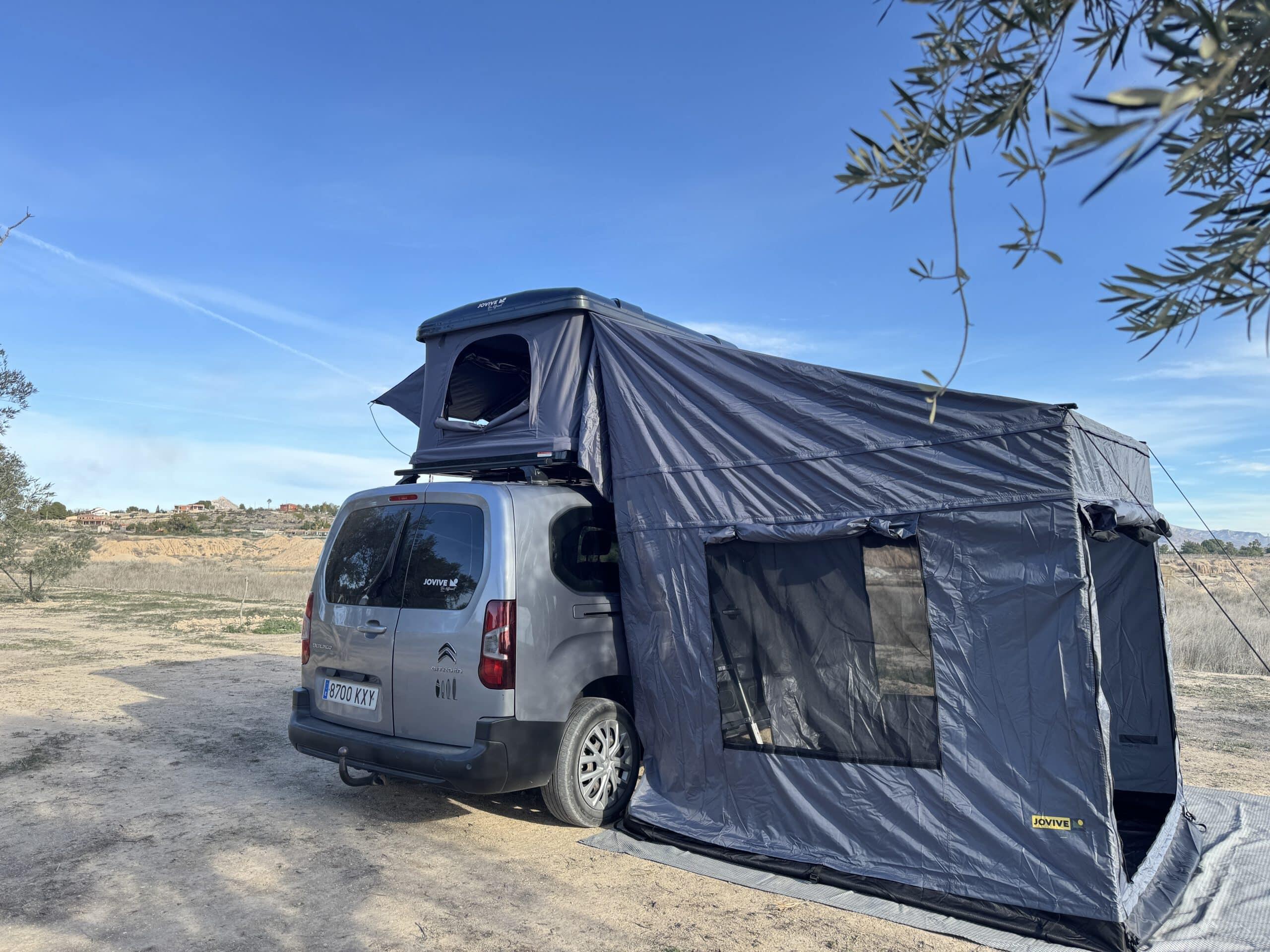 Avance tienda techo coche Jovive Classic 2/3