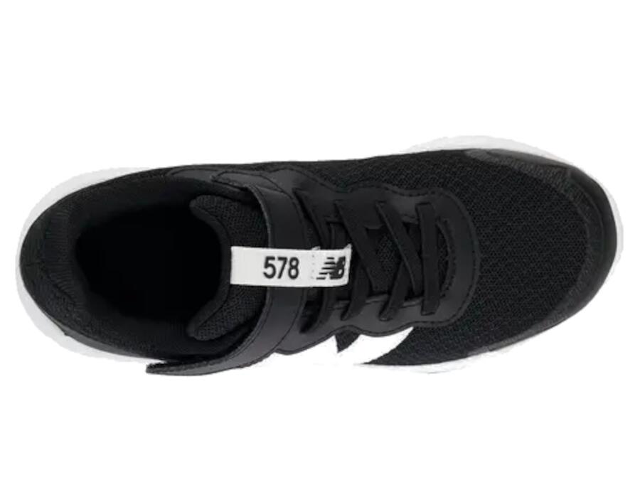 Buty Dziecięce New Balance 578 Na Rzepy Czarne Lekkie Siatka 6/7