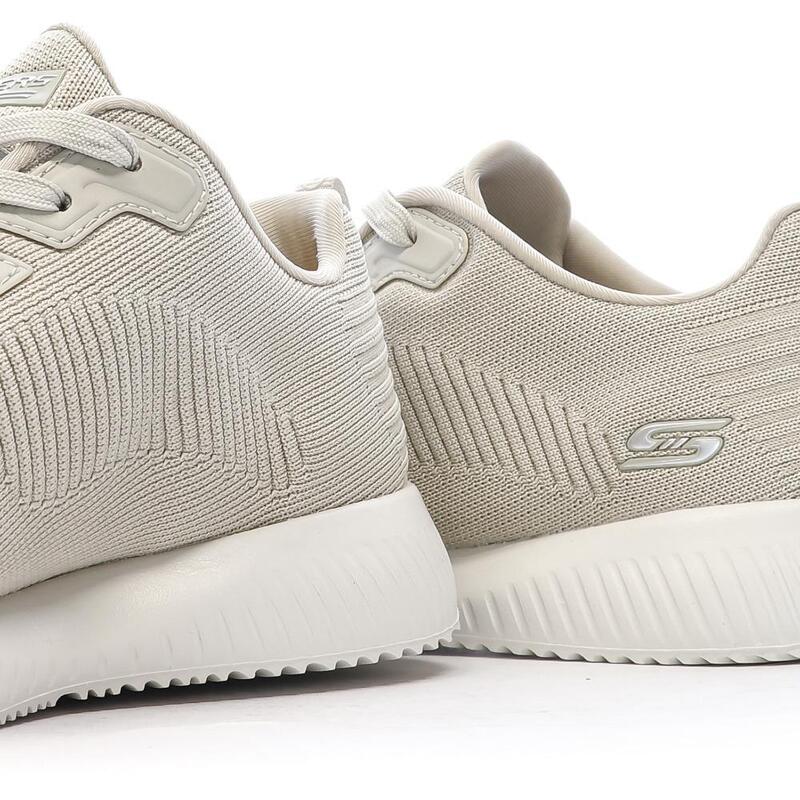 Pantofi sport femei Skechers Bobs Squad Tough, Bej